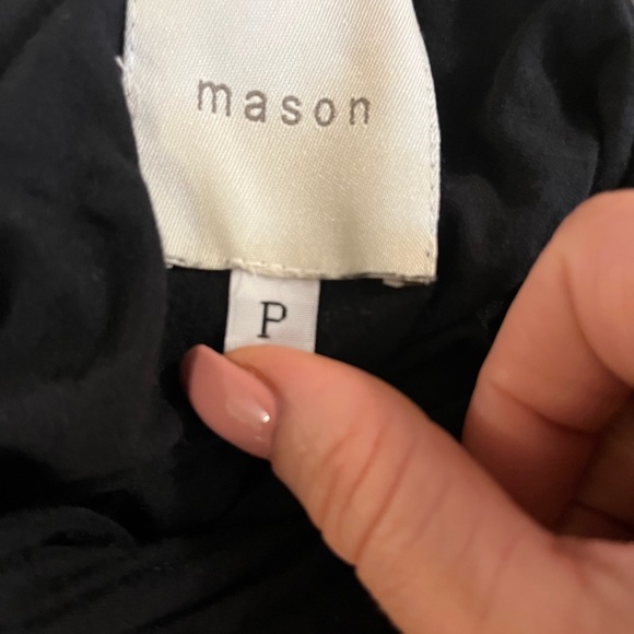 Mason Asymmetrical One Shoulder Black Dress - Picture 9 of 11